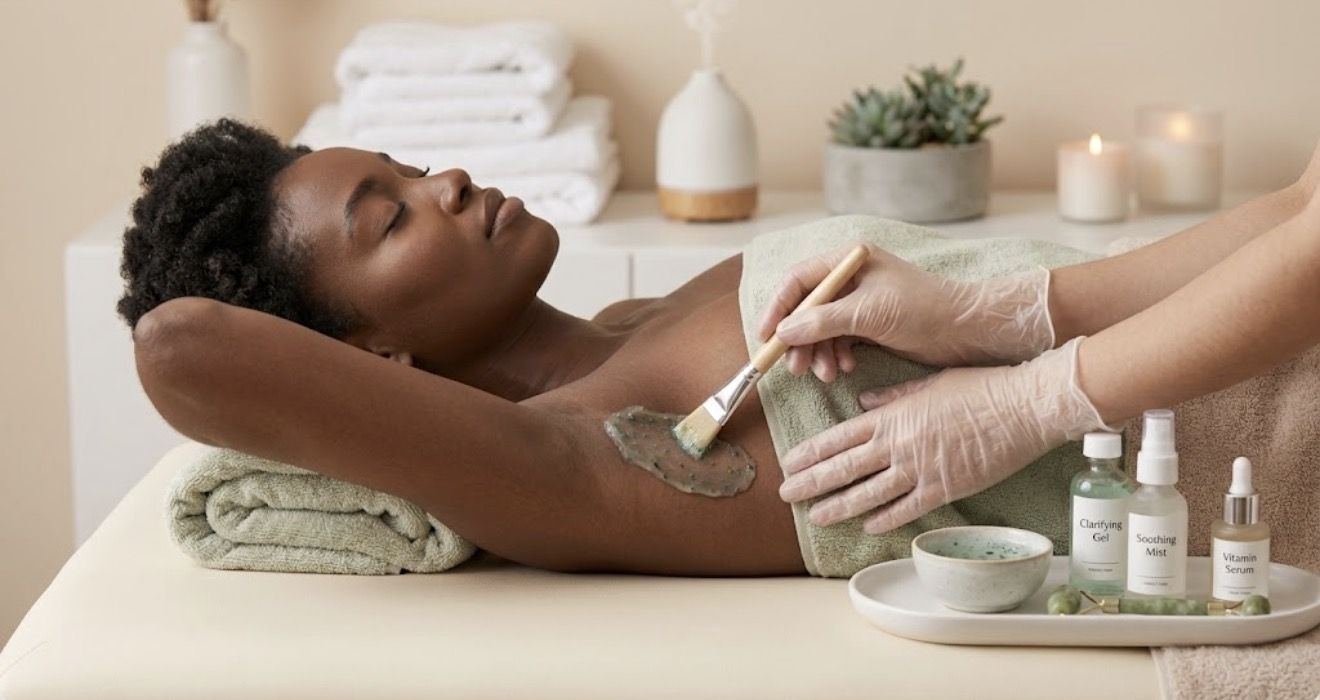 Underarm facial